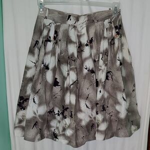 Vintage 50s Churchil Of Boston Avant Garde Paint Splatter Novelty Skirt